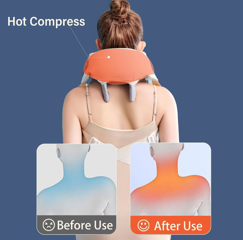 Olvoria | Electric Neck and Back Massager - Comprehensive Massage Solution