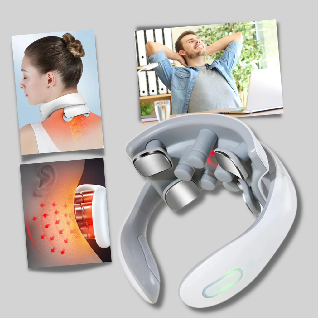 Olvoria | Electric Neck Massager with Heat & Multiple Modes