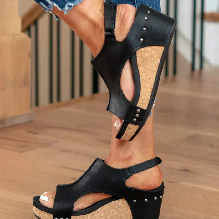 Olvoria Elegant and Comfortable Wedge Heels