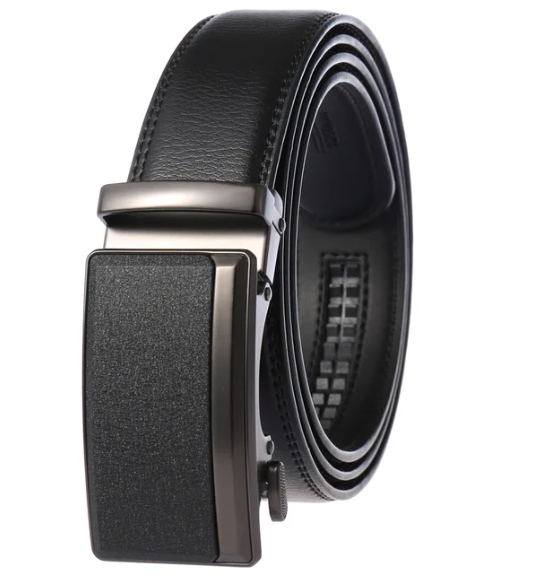 Olvoria | Elegant Luxury Men's Belt with Automatic Buckle