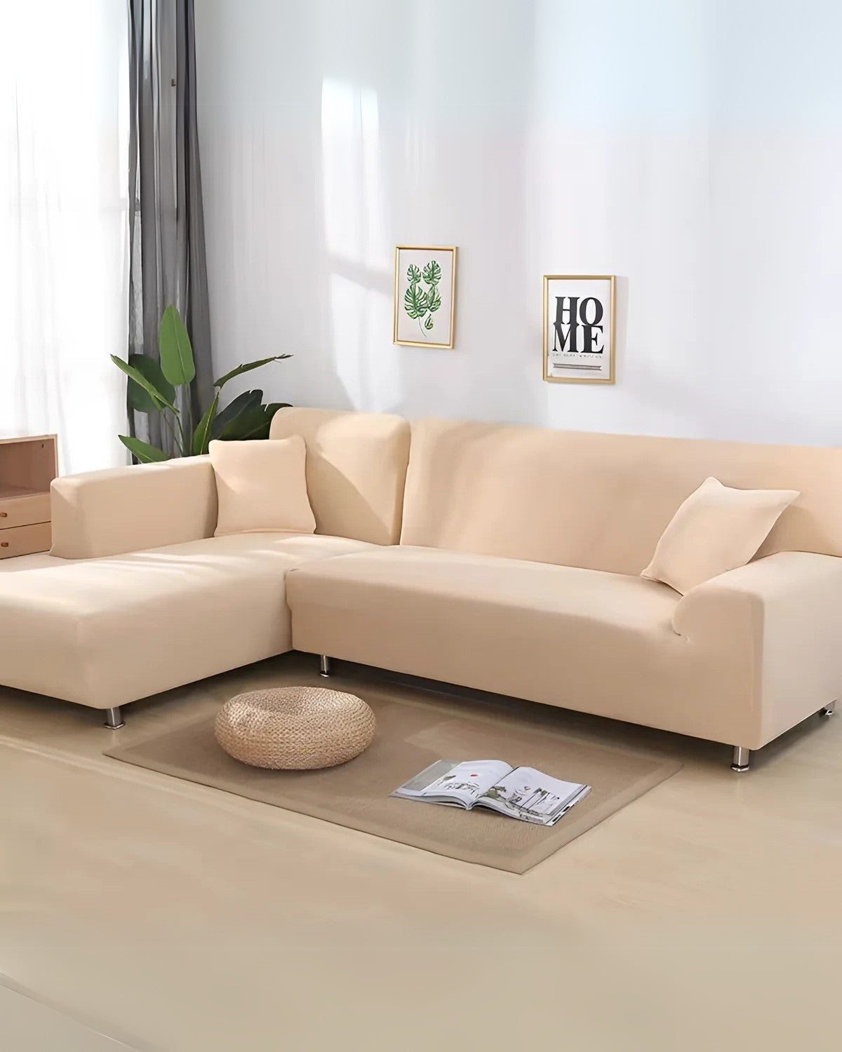 Olvoria | Elegant Modular Sofa Covers with Flexible Fit for Corner and Modular Sofas