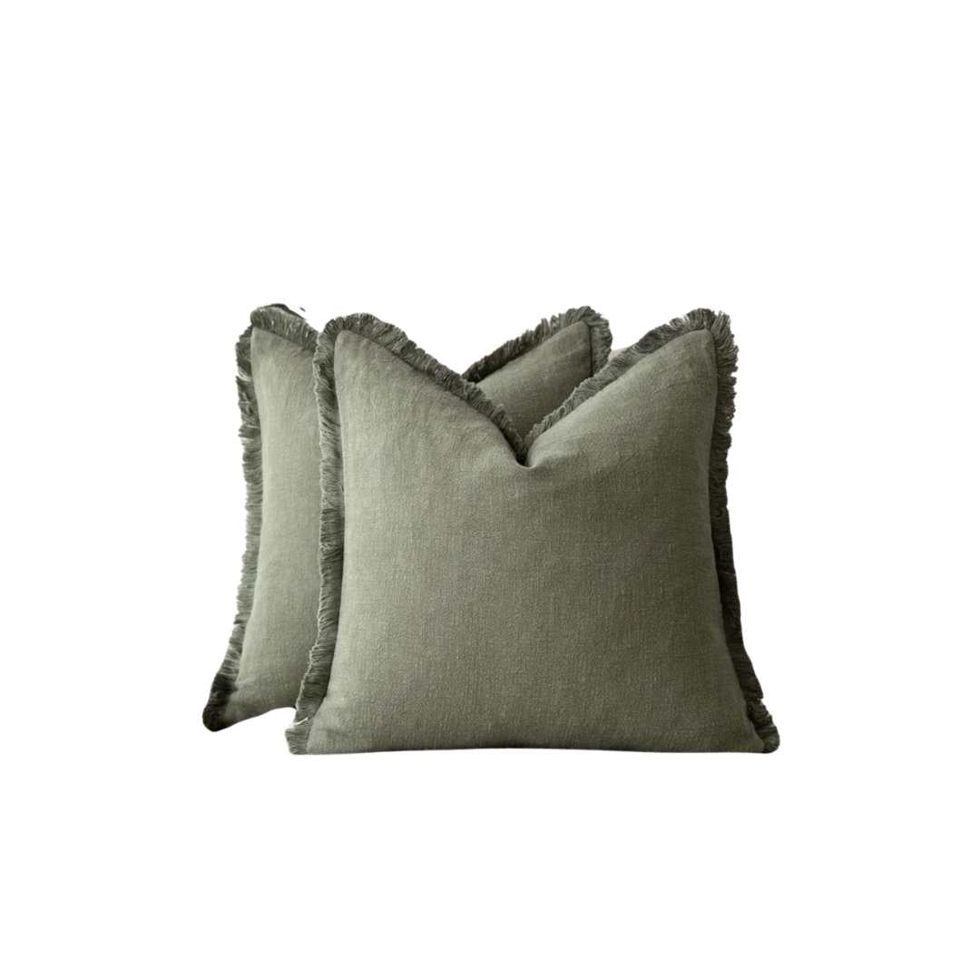 Olvoria | Elegant pillowcase made of cotton-linen for stylish decoration