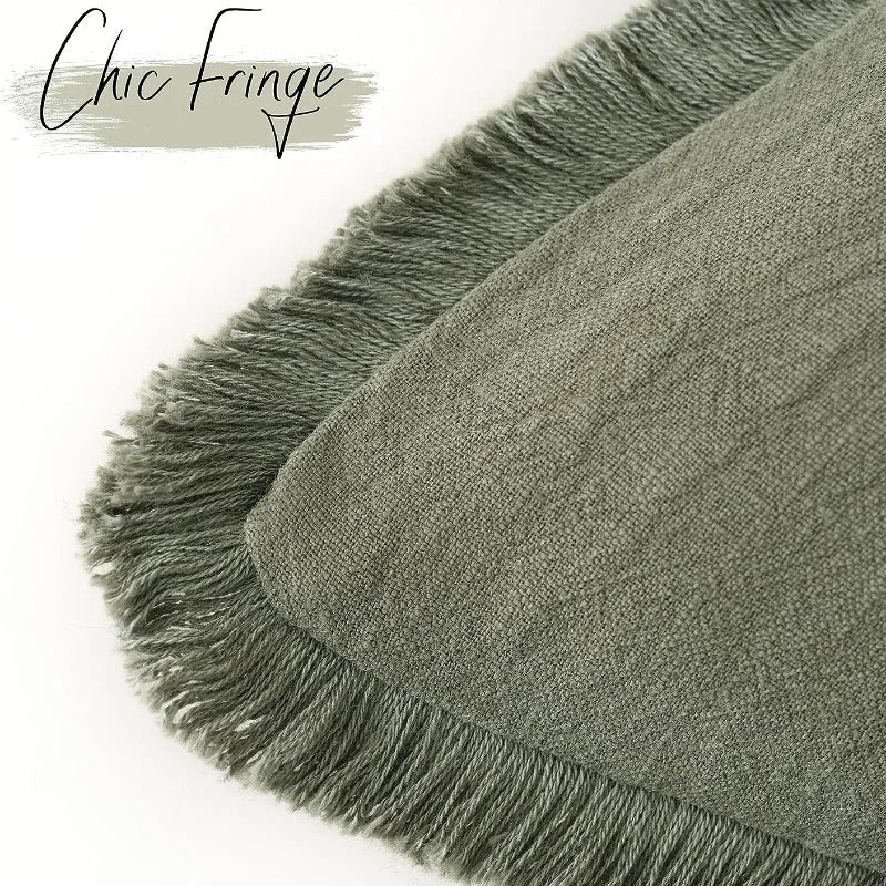 Olvoria | Elegant pillowcase made of cotton-linen for stylish decoration
