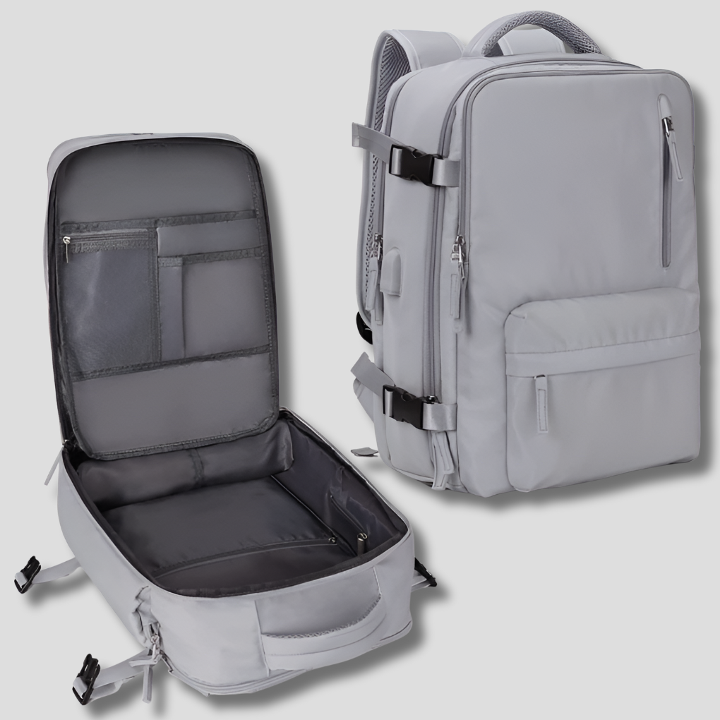 Olvoria | Expandable Carry-On Travel Backpack