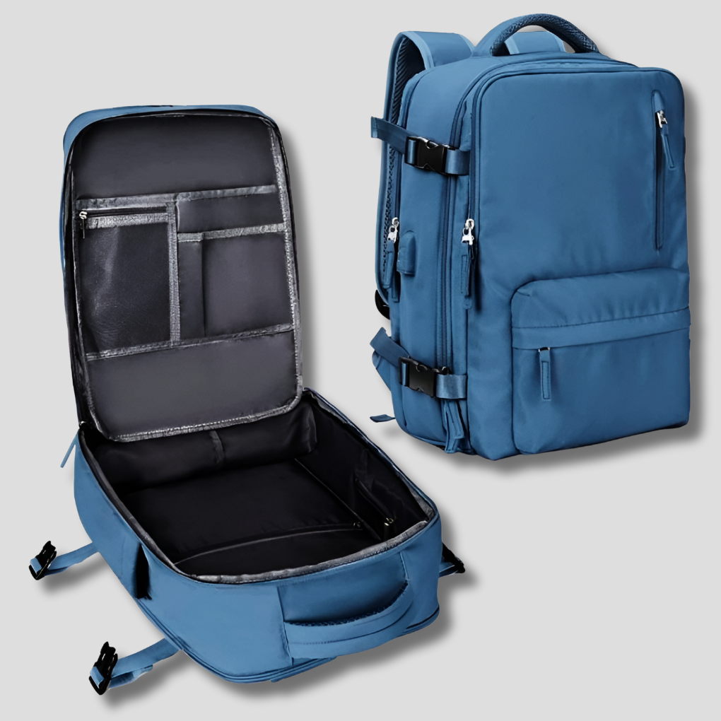 Olvoria | Expandable Carry-On Travel Backpack