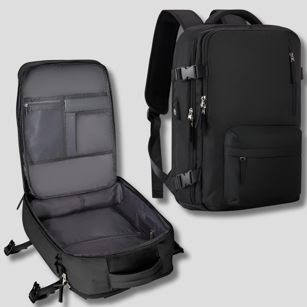 Olvoria | Expandable Carry-On Travel Backpack