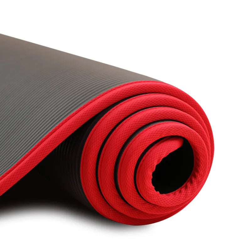Olvoria | Extra Thick Yoga Mat with Non-Slip Surface