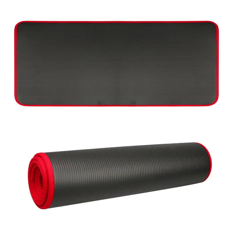 Olvoria | Extra Thick Yoga Mat with Non-Slip Surface
