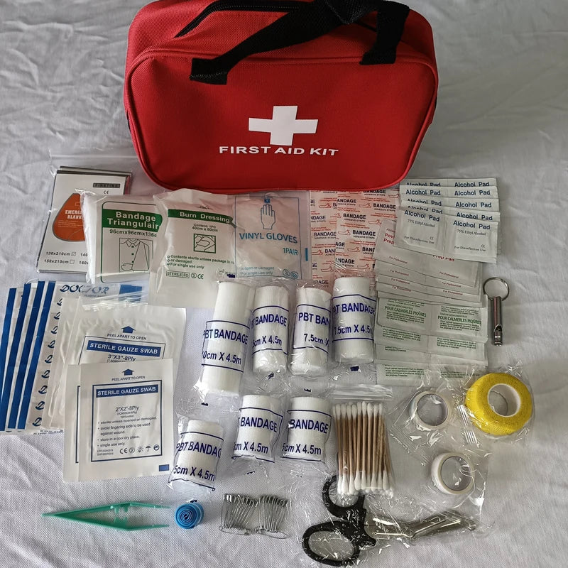 Olvoria | FirstAidPro - 184-piece First Aid Kit [50% DISCOUNT]