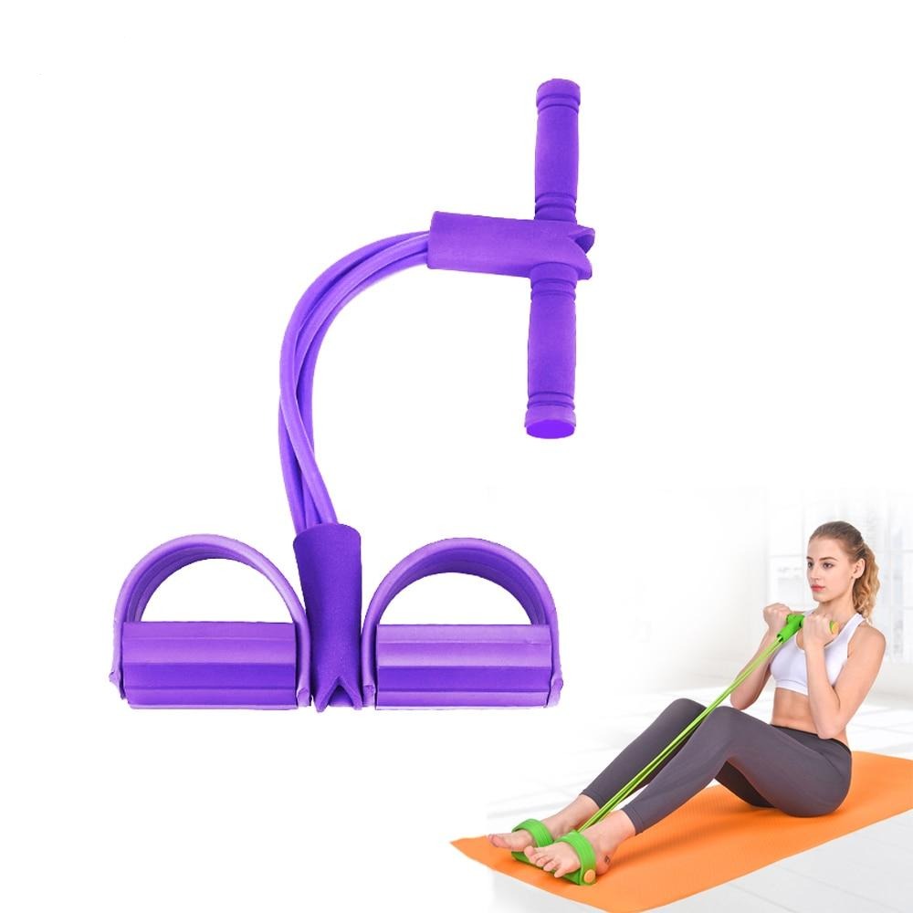 Olvoria | Fitness Resistance Bands with Pedal