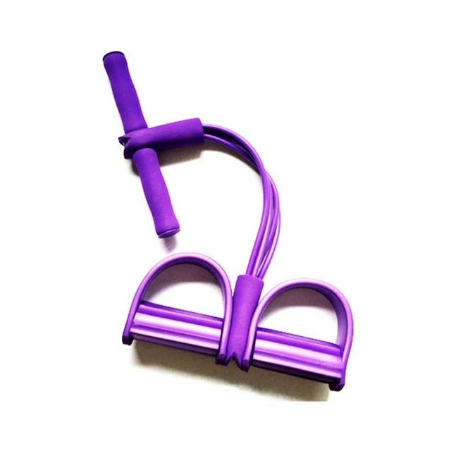 Olvoria | Fitness Resistance Bands with Pedal