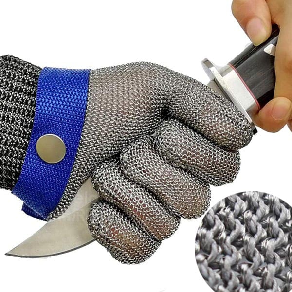 Olvoria | Food Grade Stainless Steel Mesh Metal Glove