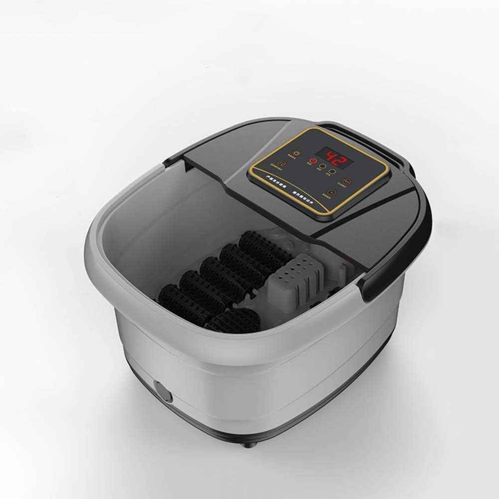 Olvoria | Foot Spa Bath Massager – Heated Bathing with Rollers, Bubbles, and Infrared Therapy