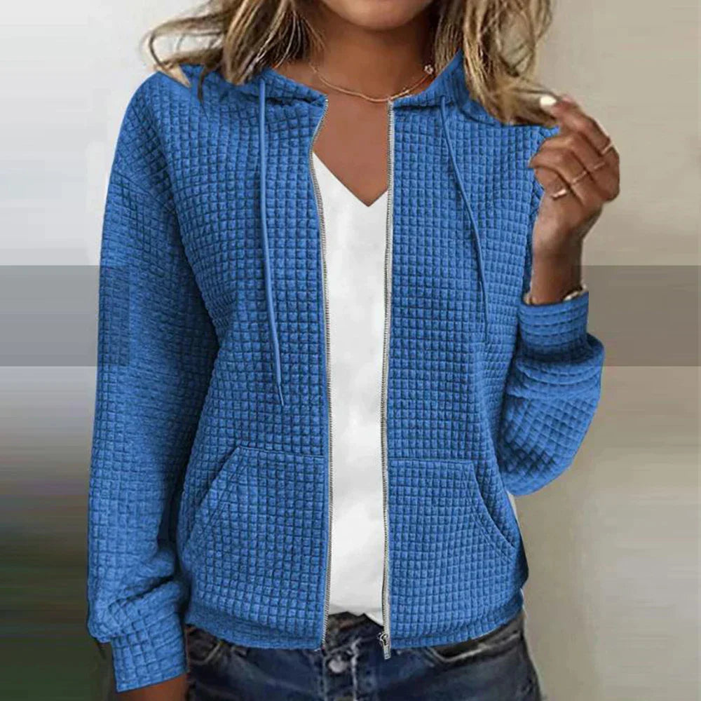 Olvoria | For her checked jacket: Style and comfort combined 2024