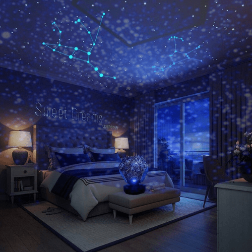 Olvoria | Galaxy Projector | Adjustable Light and USB | Multicolor