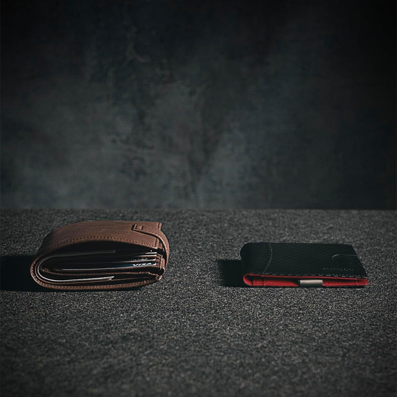 Olvoria | Genuine Leather Anti-theft Swipe Card Holder