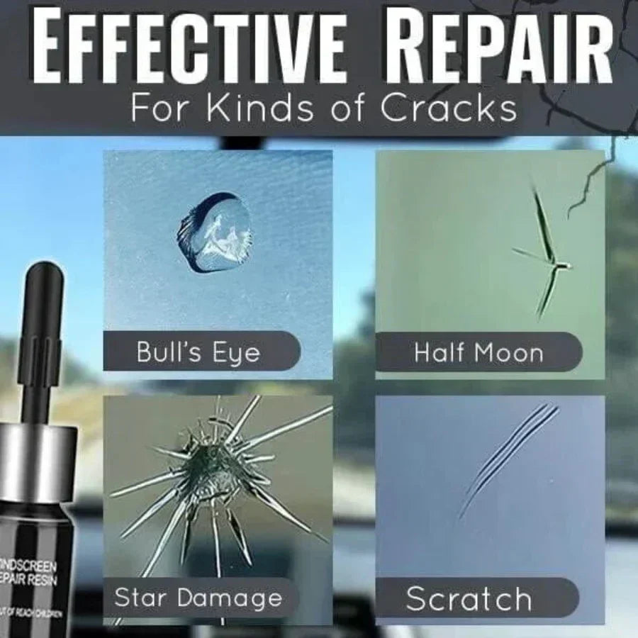 Olvoria | Glass Repair: Cracks Gone Glass Repair Kit