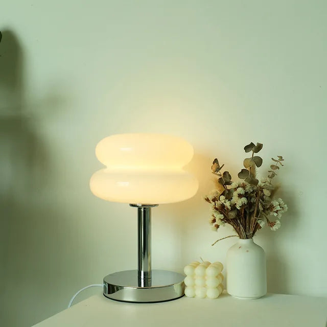 Olvoria | Glass Table Lamp | Child-Friendly Night Light Design