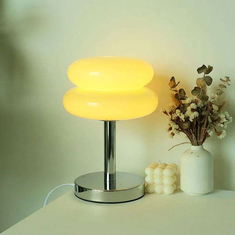Olvoria | Glass Table Lamp | Child-Friendly Night Light Design