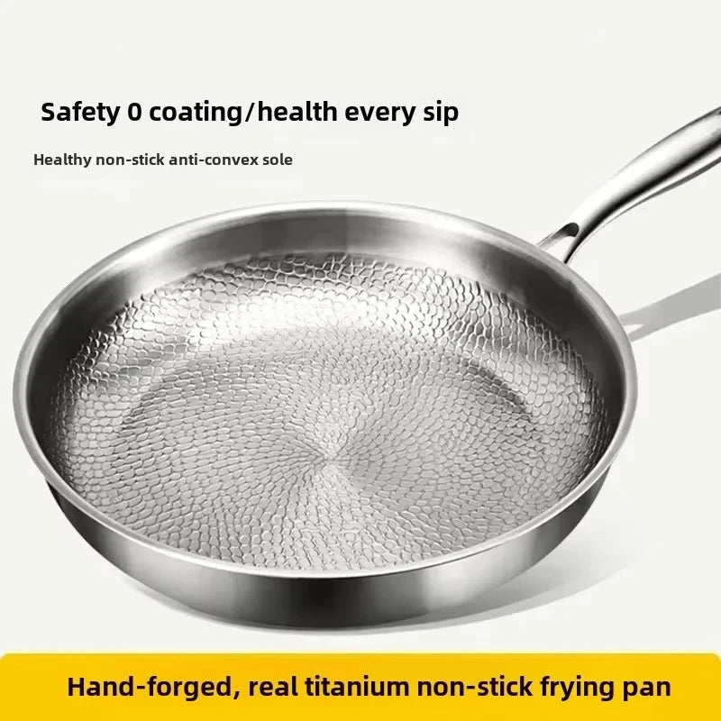 Olvoria | Hammered Non-Stick Skillet for Induction Cooktops and Everyday Cooking
