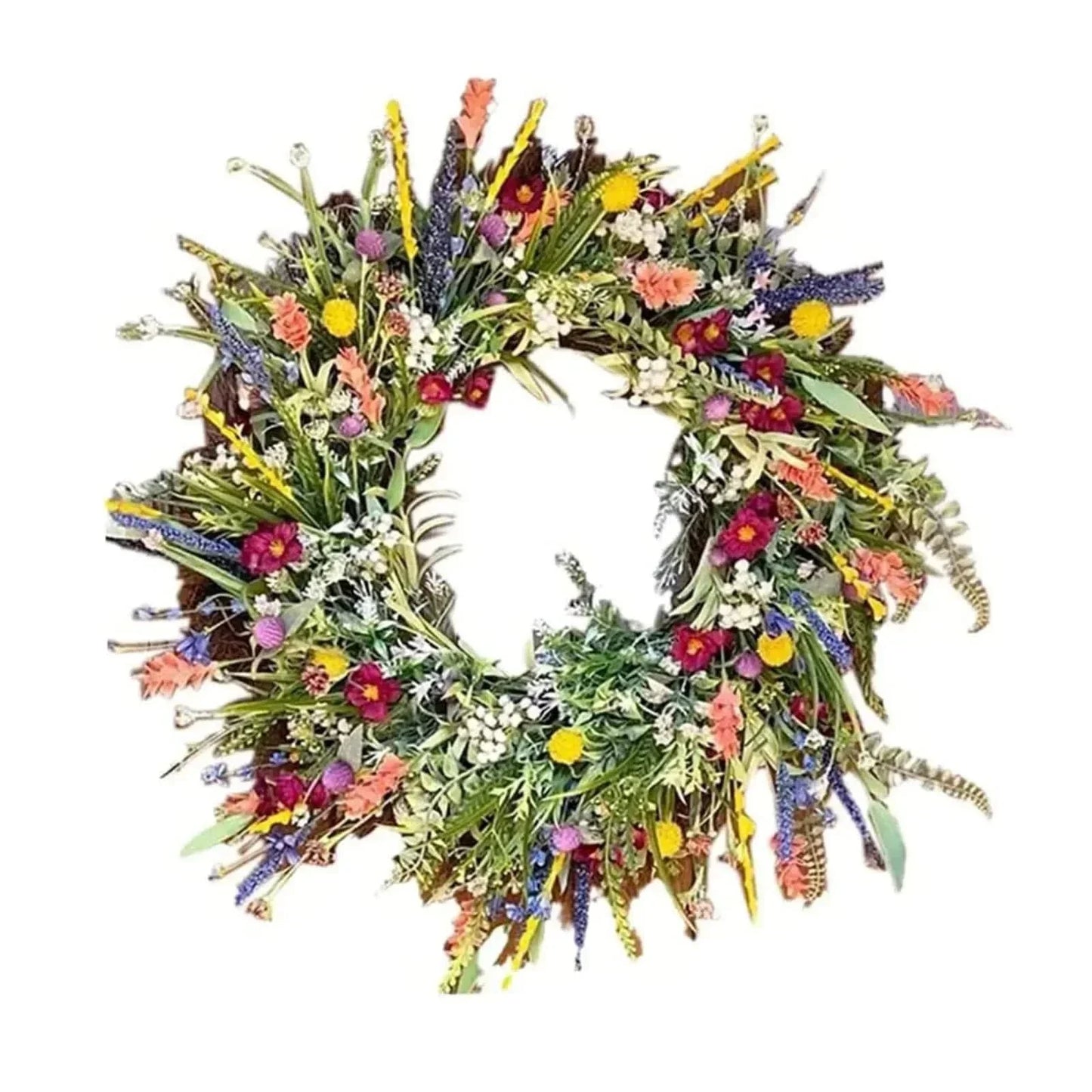 Olvoria | Handmade Flower Wreath for Door for Indoor and Outdoor