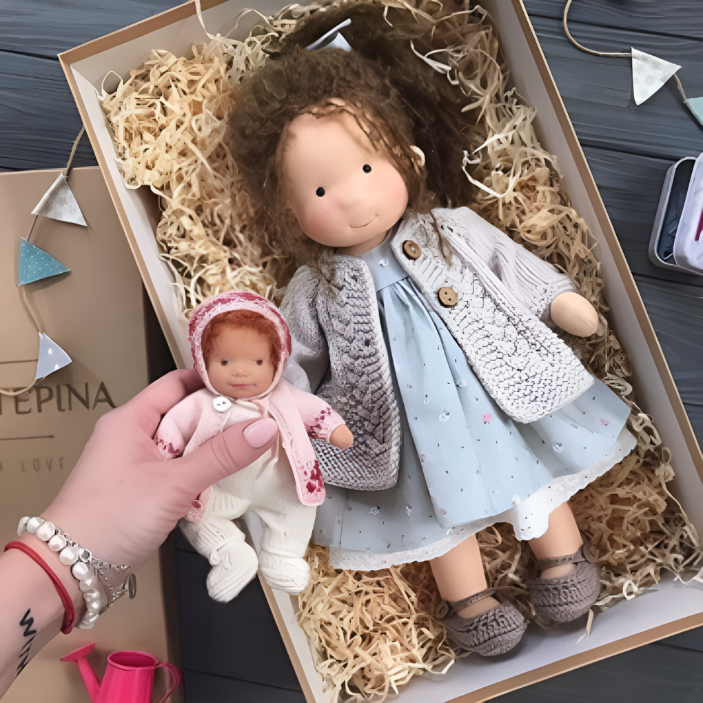 Olvoria | Handmade Waldorf Doll - Soft & Gentle Play Companion