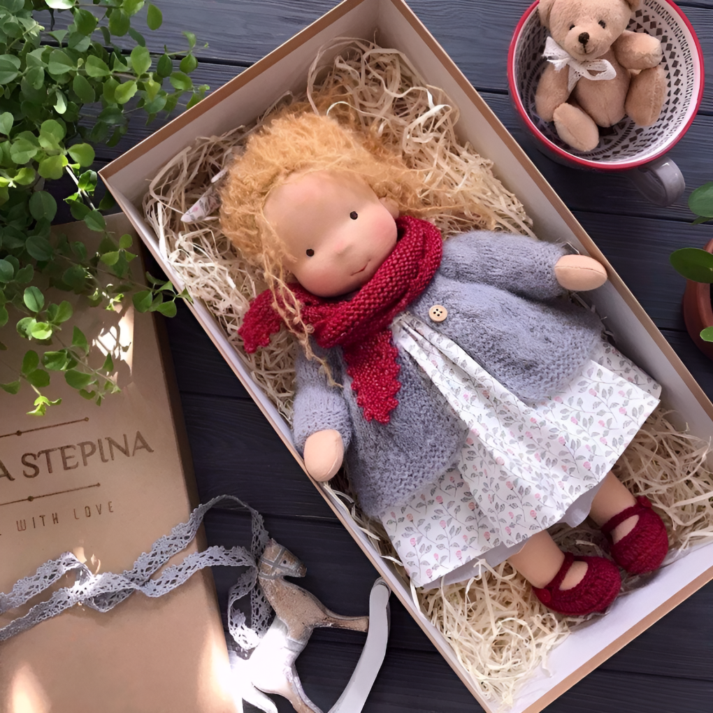 Olvoria | Handmade Waldorf Doll - Soft & Gentle Play Companion