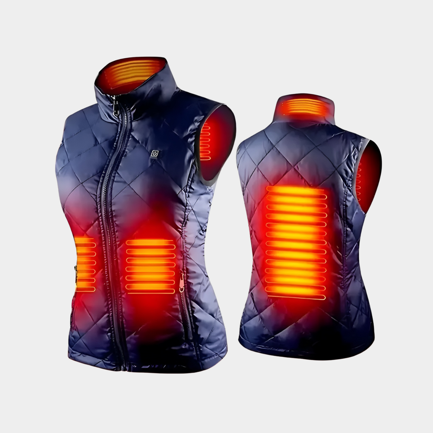 Olvoria | Heated Vest for Women with Dual Control and 9 Heating Zones – Comfort and Warmth for Every Season