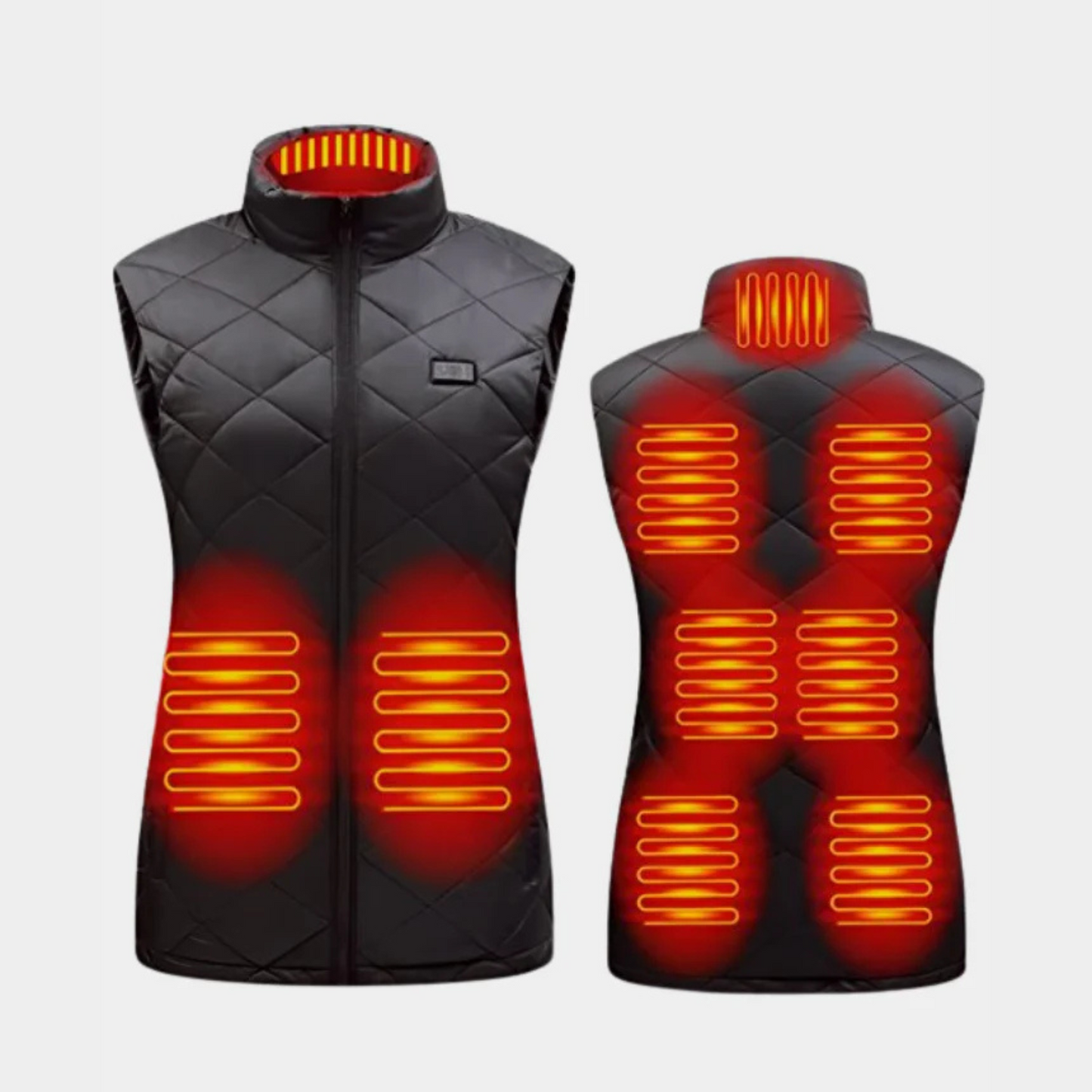 Olvoria | Heated Vest for Women with Dual Control and 9 Heating Zones – Comfort and Warmth for Every Season
