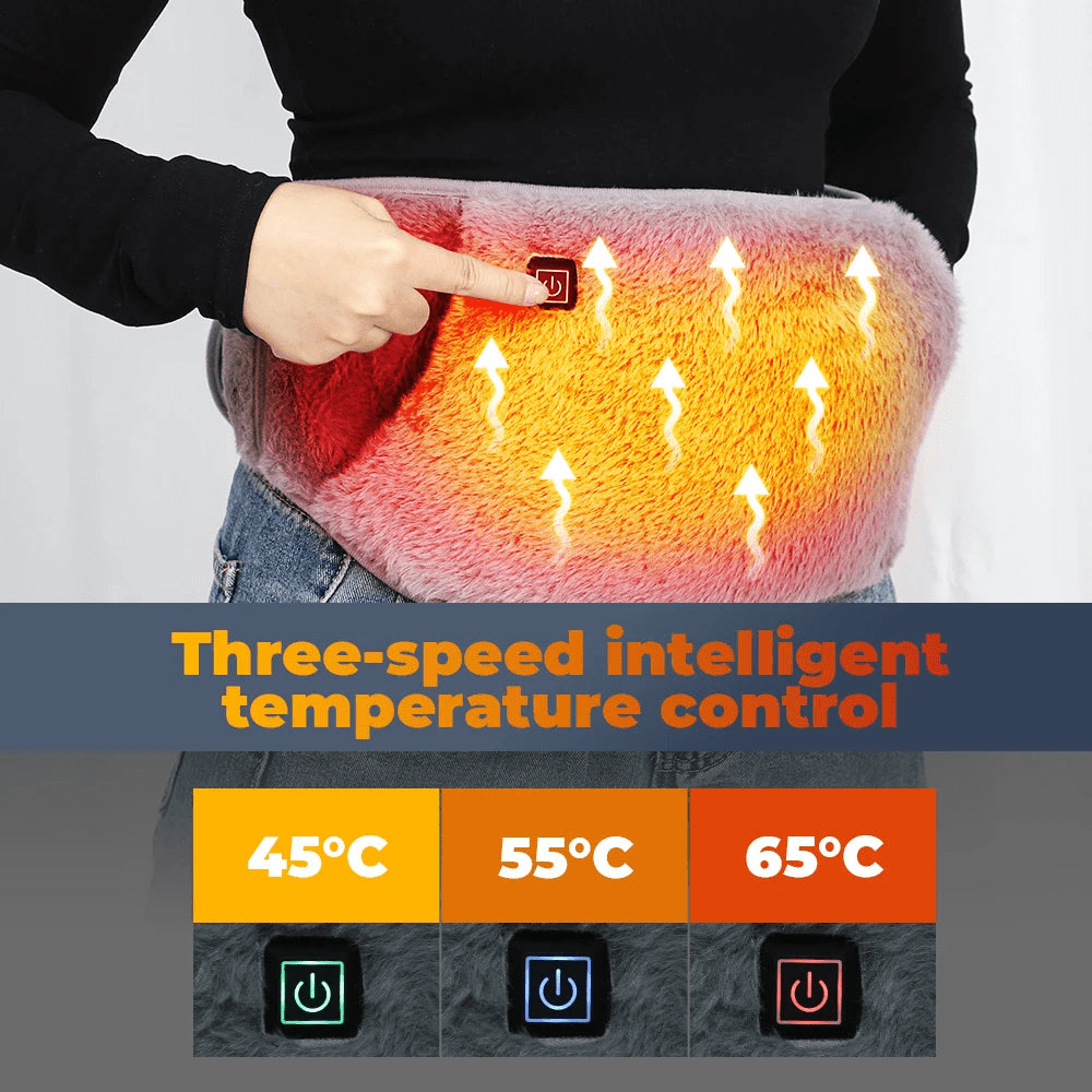 Olvoria | Heating Belt – Menstrual Pain Relief Belly Warmer