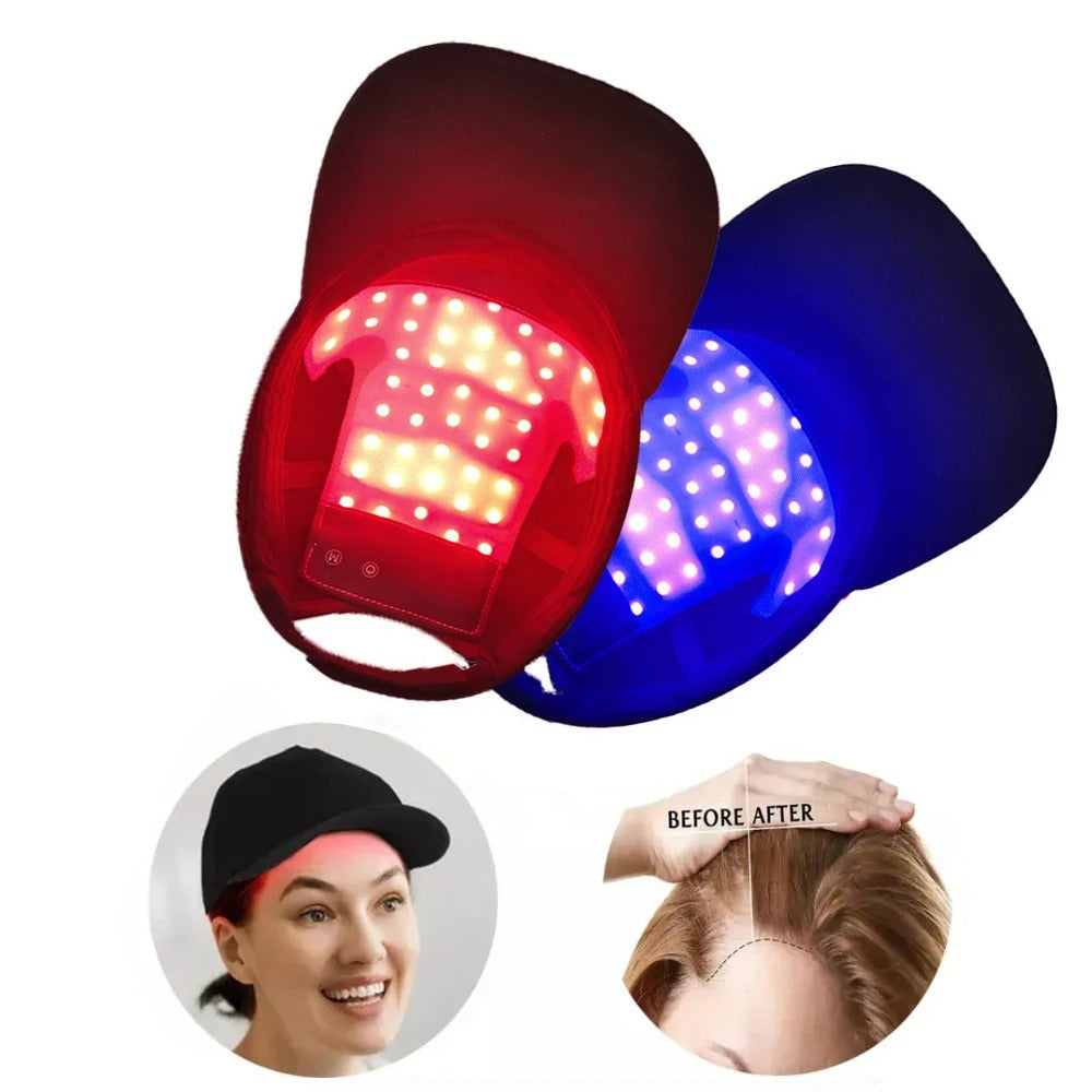 Olvoria | Infrared Red Light Therapy Cap - HairGlow Pro