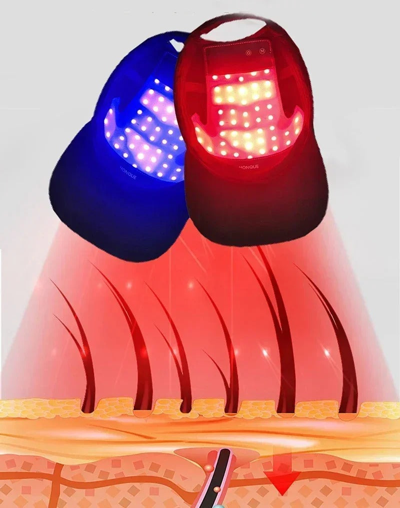 Olvoria | Infrared Red Light Therapy Cap - HairGlow Pro