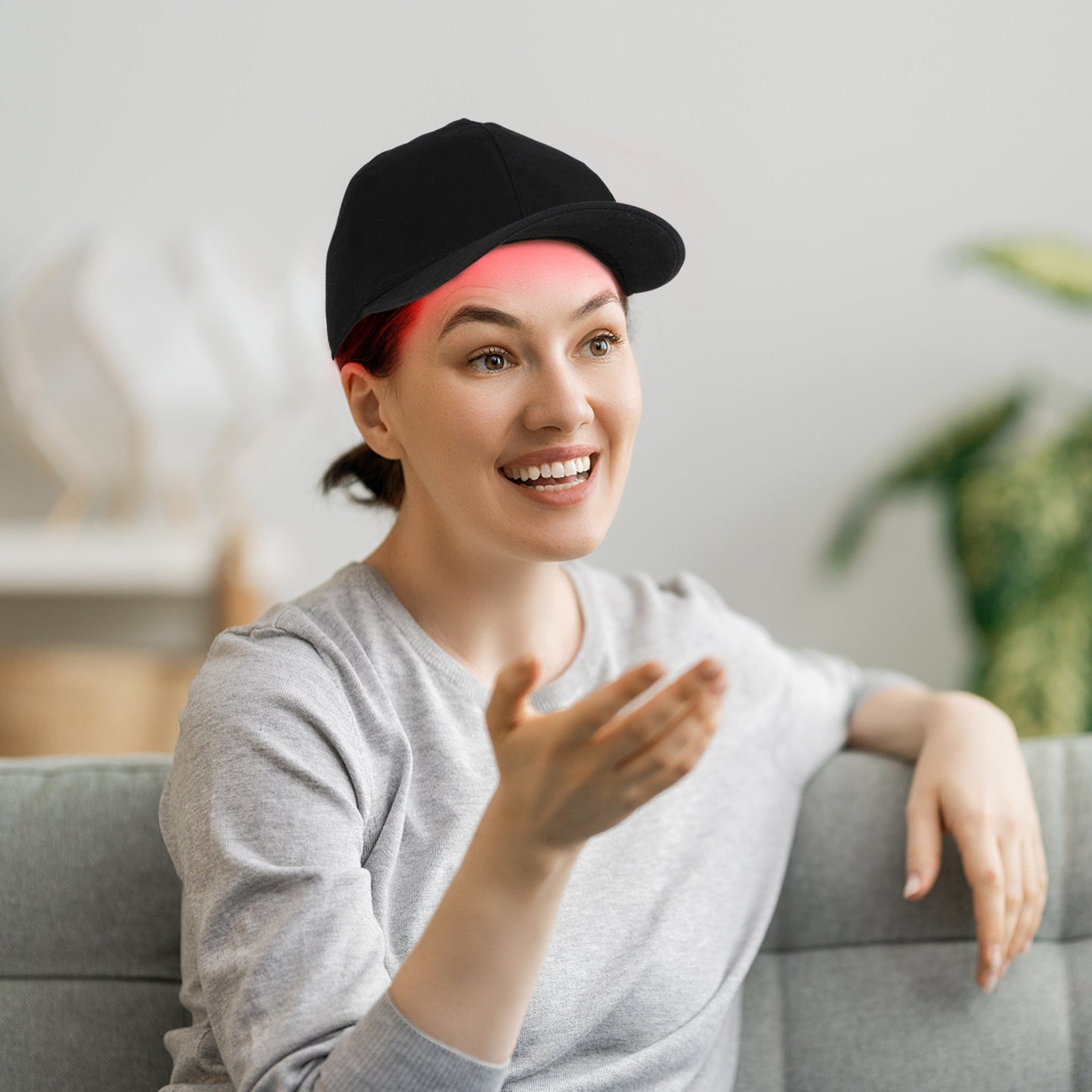 Olvoria | Infrared Red Light Therapy Cap - HairGlow Pro