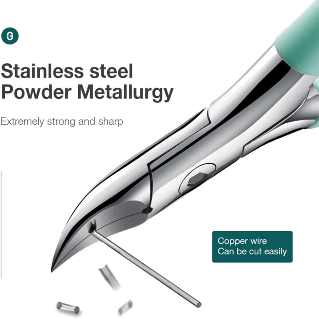Olvoria | Ingrown Toenail Clippers for Seniors with Curved Blades