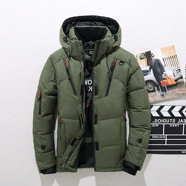 Olvoria | Insulated Jacket Polyester | Zipper, Removable Hood | Fall/Winter