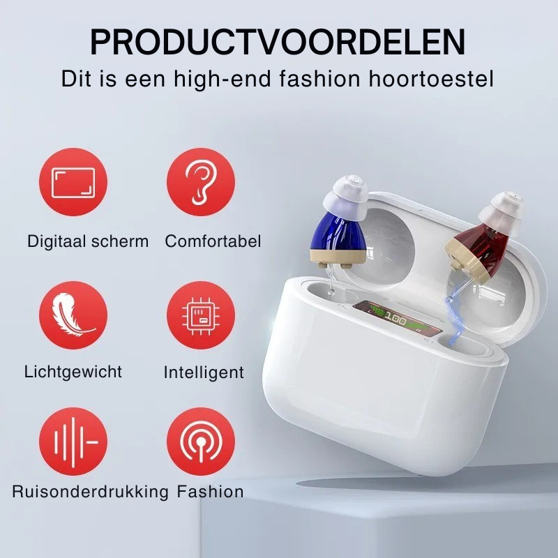 Olvoria | Invisible Rechargeable Hearing Aids Discreet In-ear Sound Enhancer