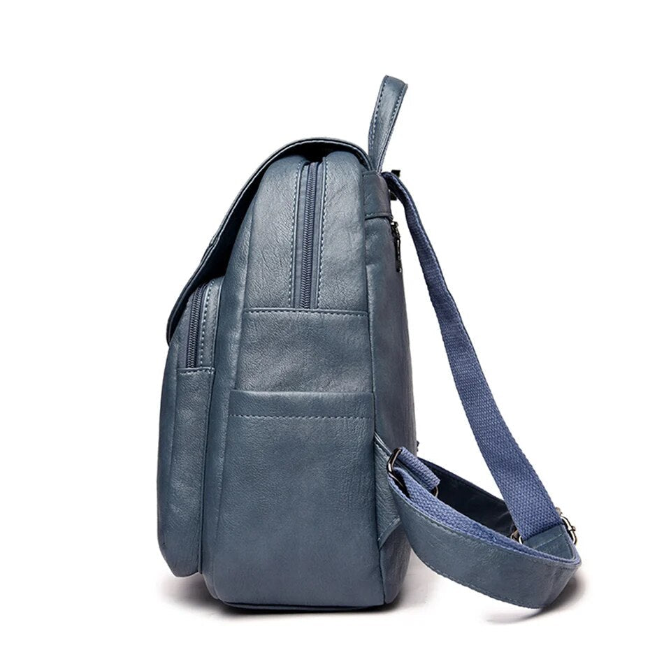 Olvoria | Leather Backpack for Women