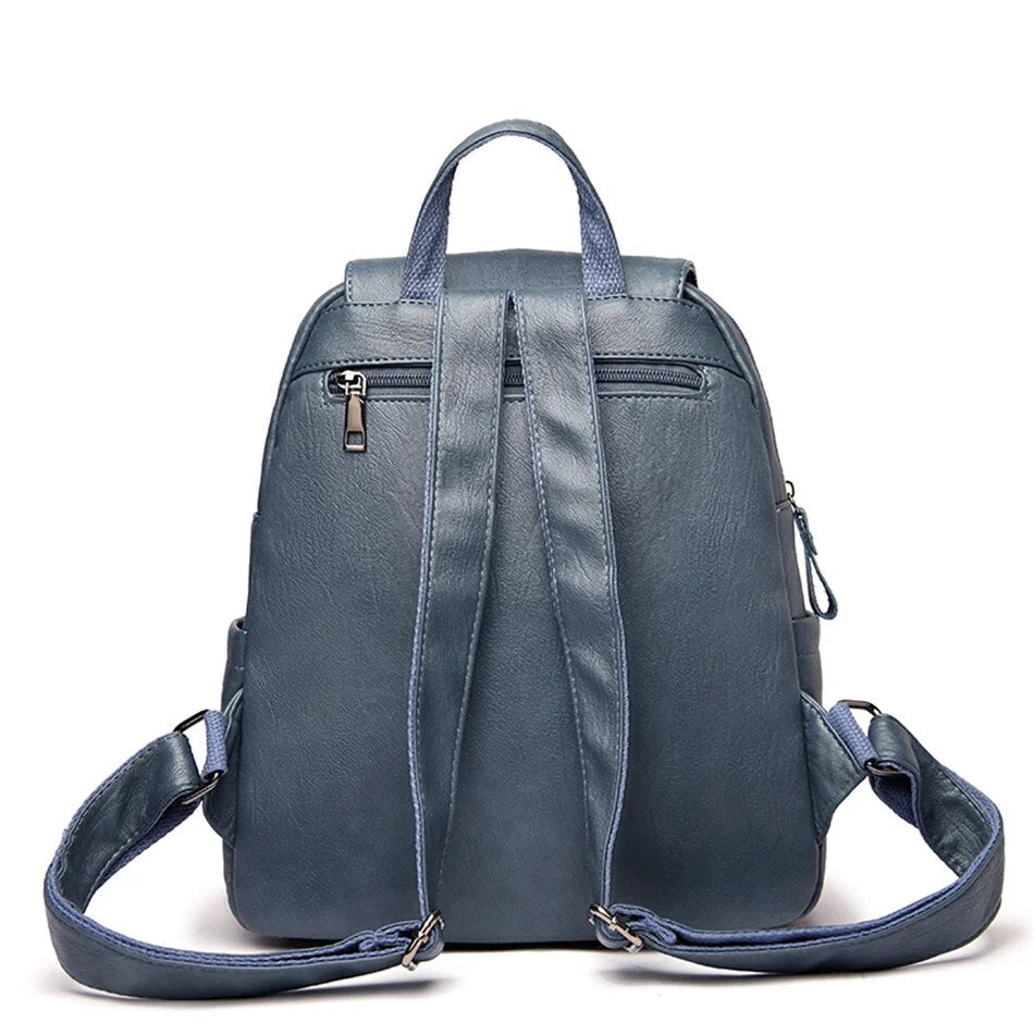 Olvoria | Leather Backpack for Women