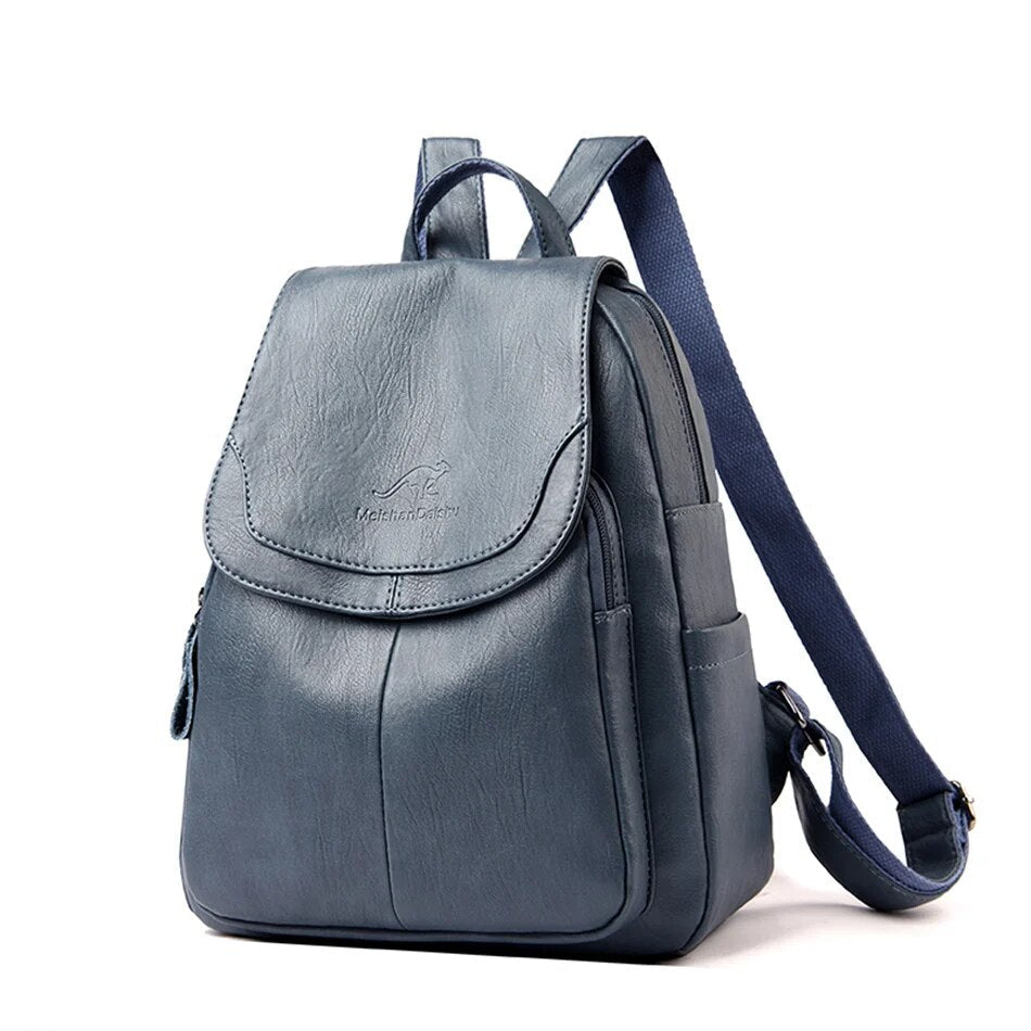 Olvoria | Leather Backpack for Women