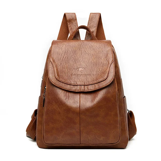Olvoria | Leather Backpack for Women