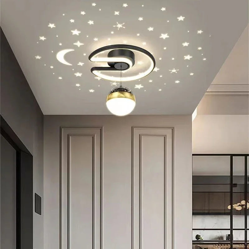 Olvoria | LED Ceiling Lamps with Starry Sky – Modern Pendant Lamp Design for Children's Rooms and Living Rooms