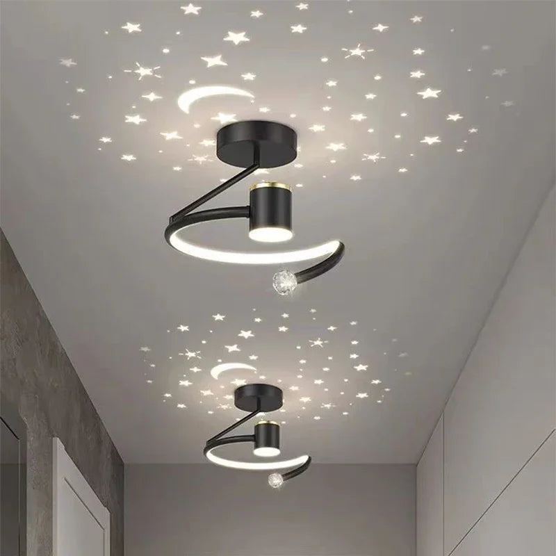 Olvoria | LED Ceiling Lamps with Starry Sky – Modern Pendant Lamp Design for Children's Rooms and Living Rooms