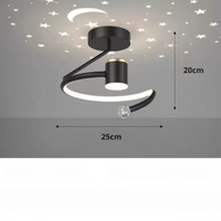 Olvoria | Lampes de plafond LED avec ciel étoilé – Design moderne de suspension pour chambres d'enfants et salons