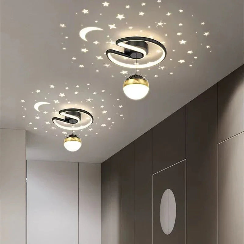 Olvoria | LED Ceiling Lamps with Starry Sky – Modern Pendant Lamp Design for Children's Rooms and Living Rooms