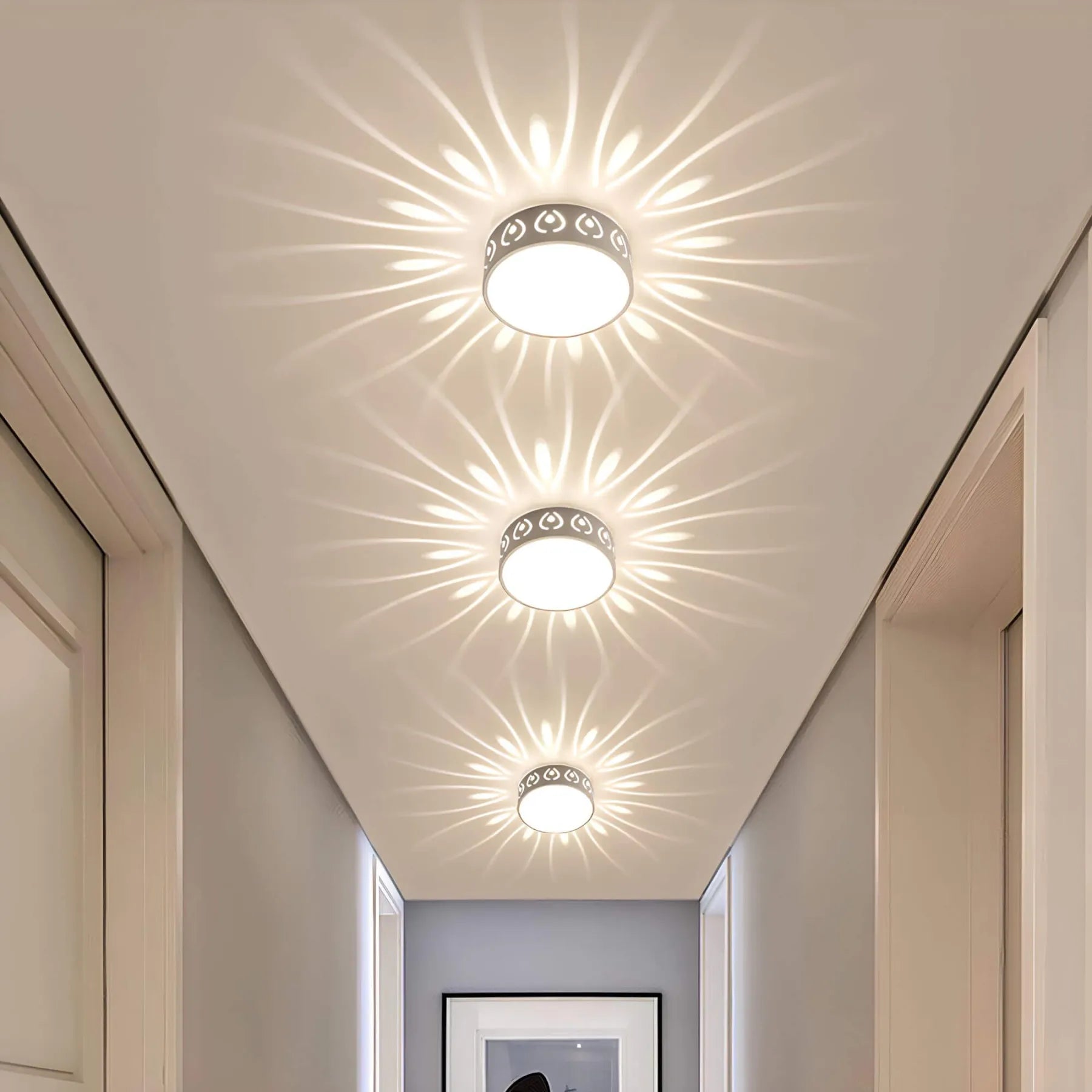 Olvoria | LED Ceiling Light - for Entrance, Hallway, and Balcony