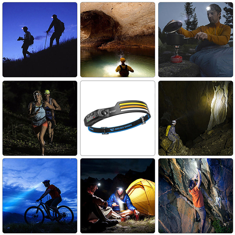Olvoria | LED USB Rechargeable Powerful Headlamp