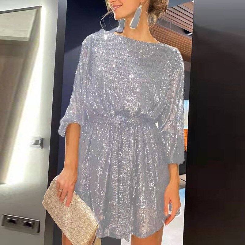 Olvoria Lockeres Mini Party Dress
