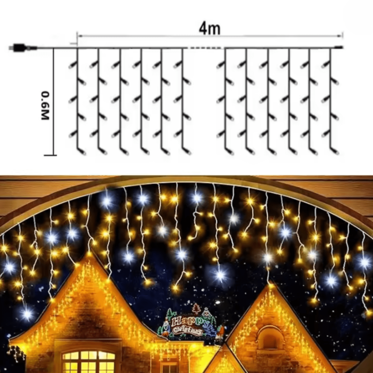 Olvoria | LUMICURTAIN – LED Garden Curtains for Sparkling Outdoor Atmosphere