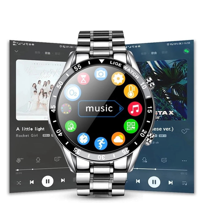 Olvoria | Luxury 4G Smartwatch – Stylish Watch with Calls, GPS & Health Features