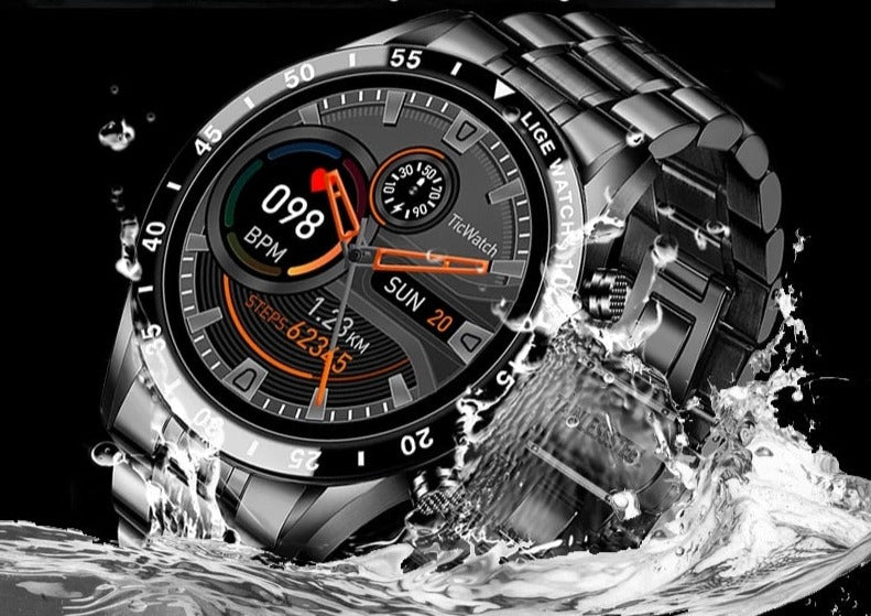 Olvoria | Luxury 4G Smartwatch – Stylish Watch with Calls, GPS & Health Features